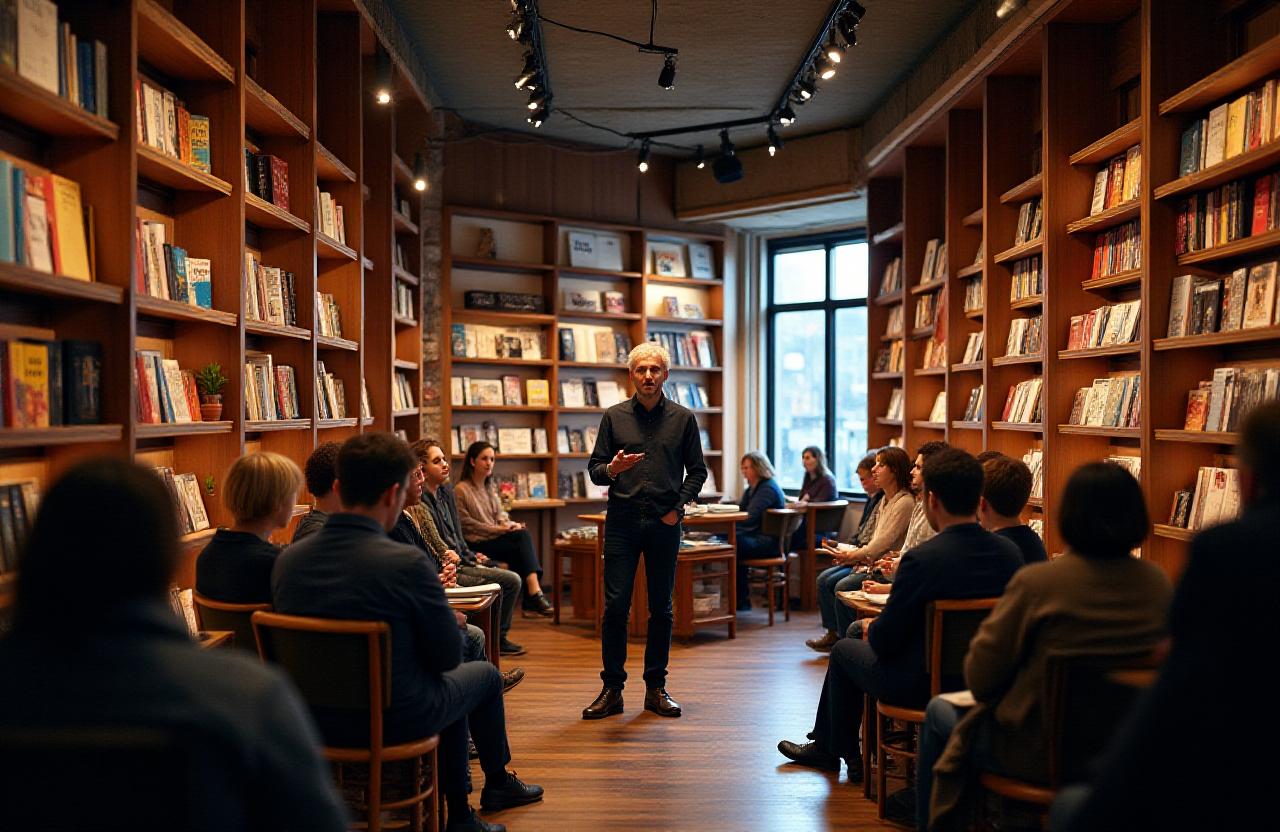 Presentación literaria en Cubus Letras